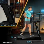 Електрична бігова доріжка Trex Sport TX-700TM RUNVO для професійних тренувань вдома - Зображення 6