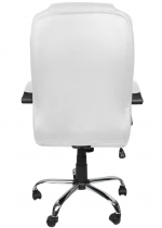 Обертове крісло TECK біле: Сучасний дизайн та комфорт для будь-якого інтер'єру - Зображення 4