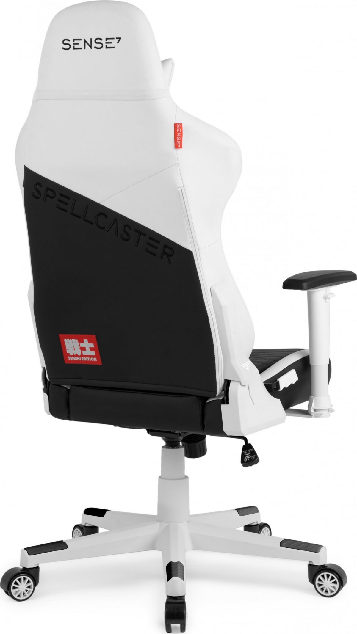 Крісло SENSE7 Spellcaster Senshi Edition White: Стильний комфорт для геймерів у білому кольорі - Зображення 3