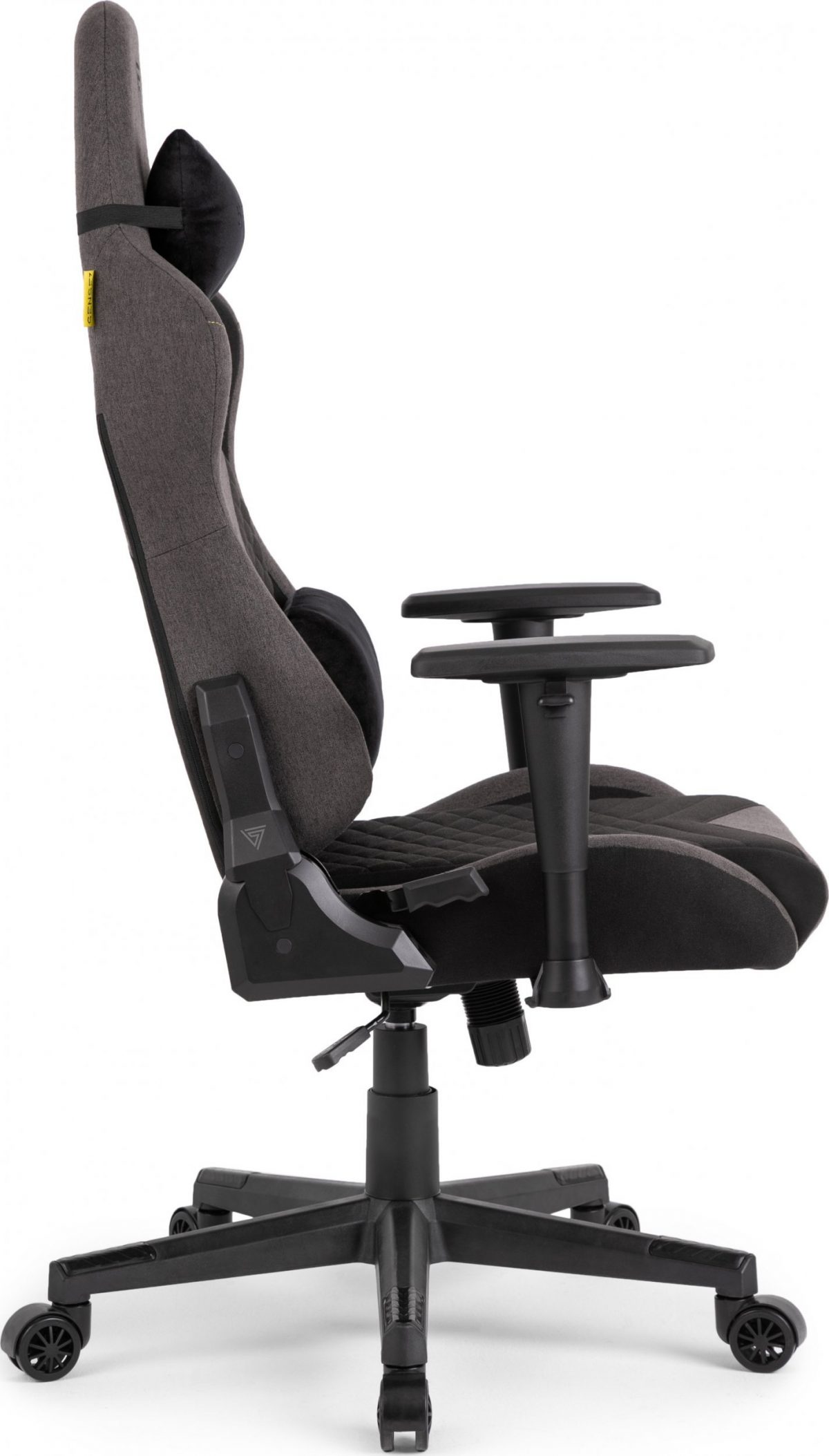 Тканинне крісло SENSE7 Spellcaster Senshi Edition сіре Високий комфорт і стиль для геймерів - Зображення 3