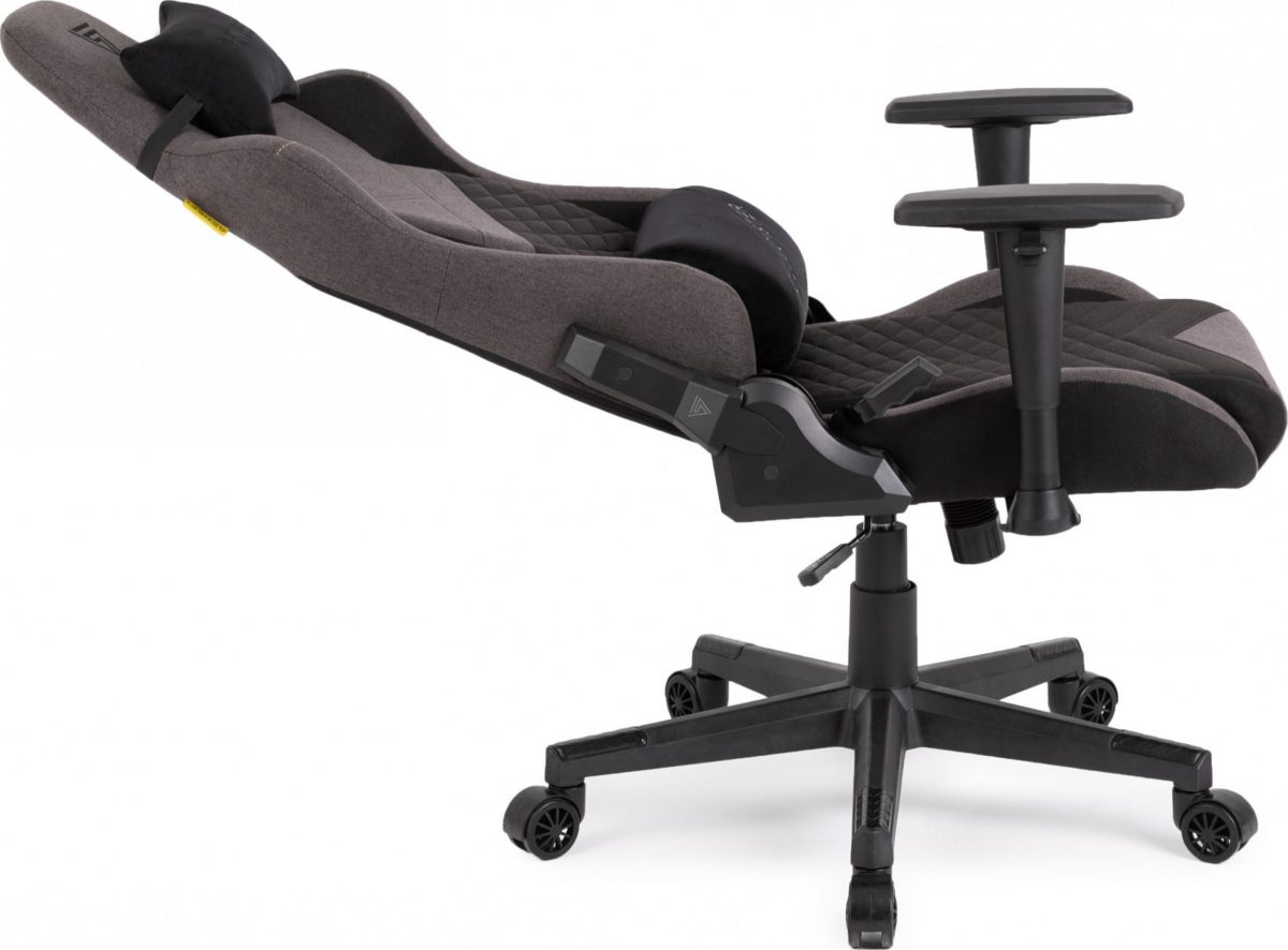 Тканинне крісло SENSE7 Spellcaster Senshi Edition сіре Високий комфорт і стиль для геймерів - Зображення 5