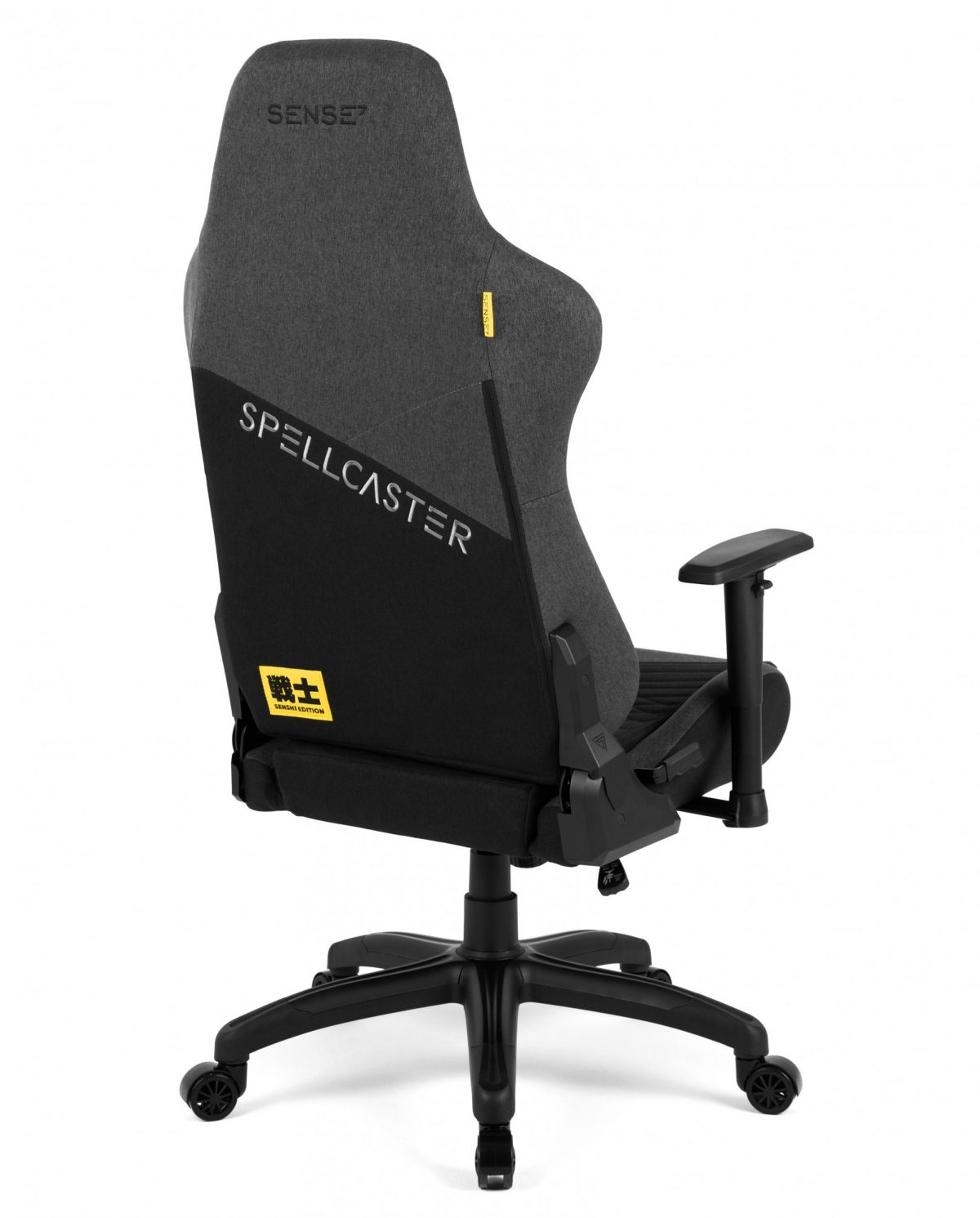 Тканинне крісло SENSE7 Spellcaster Senshi Edition XL сіре - Максимальний комфорт і стиль для геймерів - Зображення 6