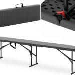 Лавка розкладна садова Royal Catering 183x28x43см