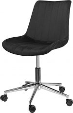 Офісне крісло Szchara Pietro чорне оксамитове для вишуканого комфорту та стилю - Зображення 2