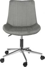 Офісне крісло Szchara Pietro сіре оксамитове - Елегантність та комфорт - Зображення 5