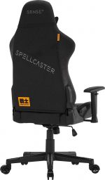 Тканинне крісло SENSE7 Spellcaster Senshi Edition чорний - Вищий рівень комфорту та стилю для геймерів - Зображення 3