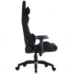 SENSE7 Spellcaster Senshi Edition XL тканинне крісло чорного кольору Максимальний комфорт та стиль для геймерів - Зображення 3