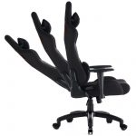 SENSE7 Spellcaster Senshi Edition XL тканинне крісло чорного кольору Максимальний комфорт та стиль для геймерів - Зображення 9