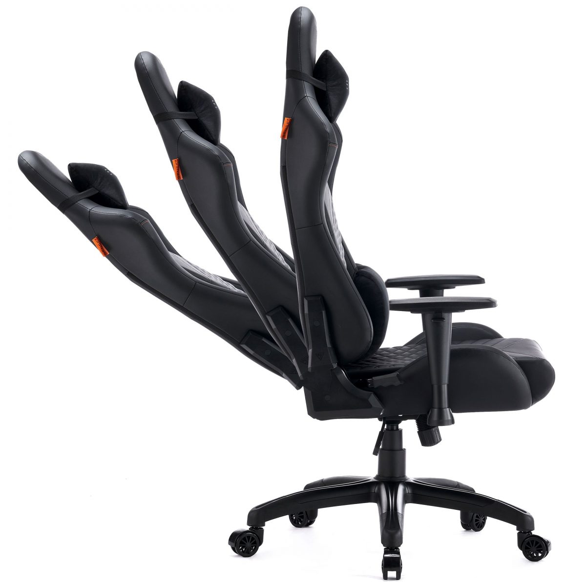 Чорне крісло SENSE7 Spellcaster Senshi Edition XL: Ідеальний комфорт і стиль - Зображення 9