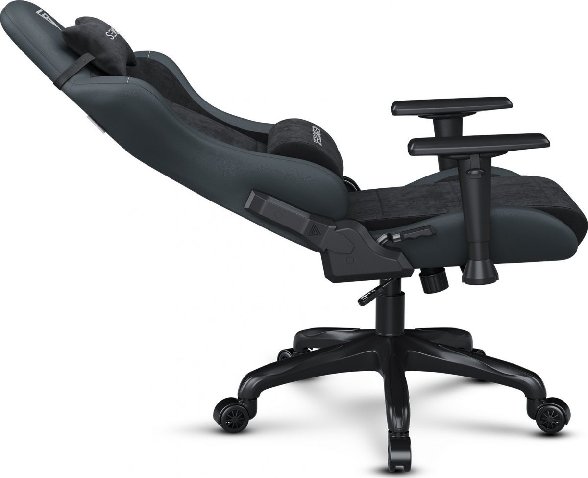 Крісло SENSE7 Spellcaster FUKU PU чорний - Елегантний стиль та комфорт для геймерів - Зображення 6