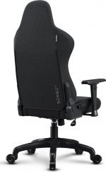 Тканинне крісло SENSE7 Spellcaster FUKU чорний: комфорт і стиль для геймерів - Зображення 6