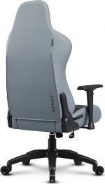 Геймерське крісло SENSE7 Spellcaster FUKU XL PU Чорний/Сірий Ідеальне поєднання комфорту та стилю для геймерів - Зображення 7