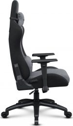 Геймерське крісло SENSE7 Spellcaster FUKU XL тканинне крісло чорно-сірий Максимальний комфорт і стиль для геймерів - Зображення 5