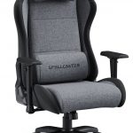 SENSE7 Spellcaster FUKU XL тканинне крісло чорно-сірий Максимальний комфорт і стиль для геймерів