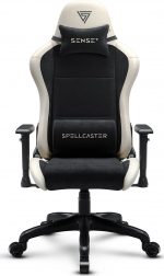 Крісло  SENSE7 Spellcaster FUKU PU (чорний/бежевий) - поєднання комфорту та елегантності - Зображення 3