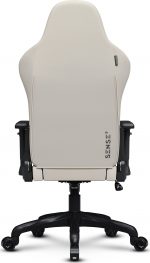 Крісло  SENSE7 Spellcaster FUKU PU (чорний/бежевий) - поєднання комфорту та елегантності - Зображення 8