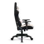 Тканинне крісло SENSE7 Spellcaster FUKU чорно-бежевий: Динамічний дизайн та комфорт для геймерів - Зображення 5