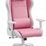 Крісло SENSE7 Spellcaster FUKU PU біло-рожевий Стильний комфорт для геймерів у яскравих кольорах