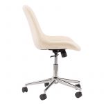 Офісне крісло Szchara Pietro бежеве оксамитове - Стильне рішення для вашого інтер'єру - Зображення 2