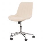 Офісне крісло Szchara Pietro бежеве оксамитове - Стильне рішення для вашого інтер'єру - Зображення 4