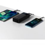 Павербанк Baseus Bipow Digital Display 30000 mAh Швидка Зарядка 2USB/1Type-C 20W 3A QC - Мобільна Енергія з Цифровим Дисплеєм - Зображення 4