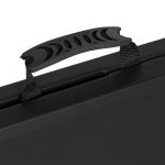 Лавка розкладна садова eHokery чорна 180x29x42см - Зображення 4