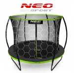 Батут Neo-Sport Premium 252 см NS-08C221 із Внутрішньою Сіткою та Драбинкою – Ідеальне Рішення для Активного Відпочинку - Зображення 2