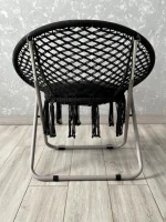 Розкладне крісло-гамак гніздо лелеки з подушкою графітове - Комфорт і стиль для вашого відпочинку - Зображення 3