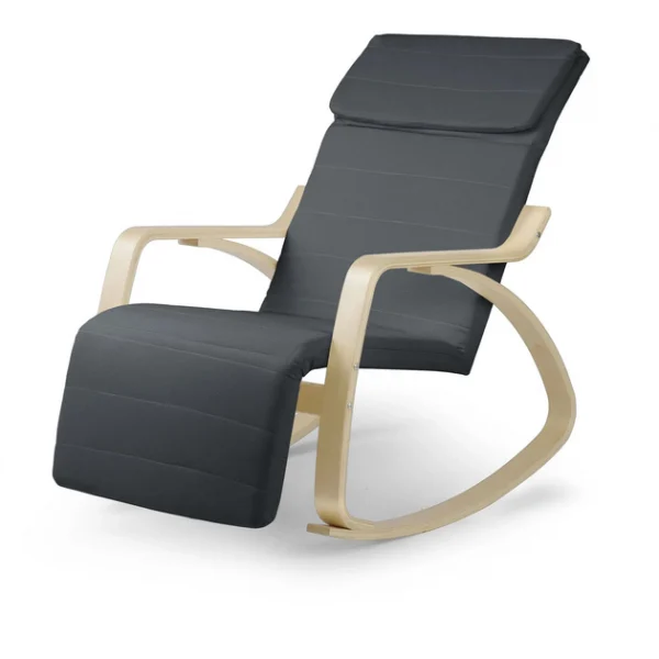 Крісло-качалка Sofotel Suzi сіре Комфорт та стиль для вашого дому