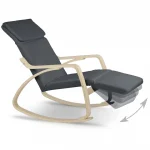 Крісло-качалка Sofotel Suzi сіре: Комфорт та стиль для вашого дому - Зображення 4