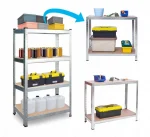 Стелаж металевий складський Plonos 180х90х40 см: Міцна та зручна організація простору - Зображення 3