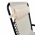 Розкладний лежак 2в1 eHokery ORION - світло-бежевий - ваш приватний куточок відпочинку! - Зображення 3