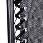 Розкладний шезлонг 2в1 eHokery ORION коричневий ялинка - Комфортний відпочинок з елегантним дизайном - Зображення 8