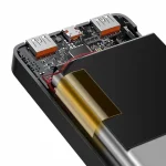 Павербанк Baseus Bipow Digital Display 30000 mAh Швидка Зарядка 2USB/1Type-C 20W 3A QC - Мобільна Енергія з Цифровим Дисплеєм - Зображення 6