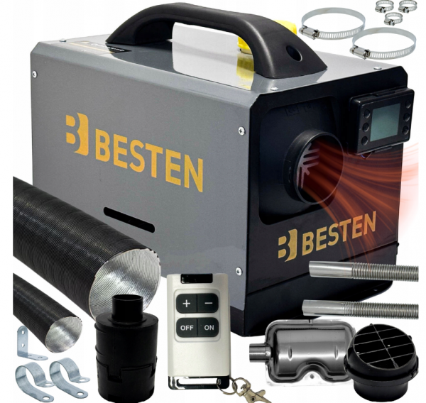 Автомобільний обігрівач BESTEN BE0002823 8KW WEBASTO-Комфорт у Холодну Погоду