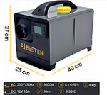 Автомобільний обігрівач BESTEN BE0002823 8KW WEBASTO-Комфорт у Холодну Погоду - Зображення 2