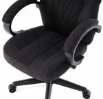 Геймерське крісло Sense7 Prism black тканина - комфорт та стиль для тривалих ігор - Зображення 5