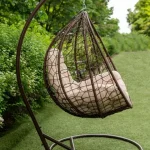 Підвісне крісло кокон Еко Преміум Коричневе Стильний комфорт для вашого інтер'єру