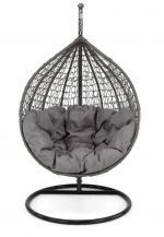 Підвісне крісло Кокон EMWOmeble 100 см - Стильний комфорт для вашого інтер'єру та вулиці - Зображення 2