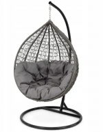 Підвісне крісло Кокон EMWOmeble 100 см - Стильний комфорт для вашого інтер'єру та вулиці - Зображення 3