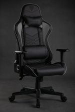 Крісло SENSE7 Spellcaster Black/Grey: Стильний комфорт та підтримка для геймерів - Зображення 6