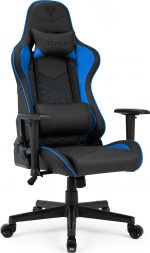 Крісло SENSE7 Spellcaster Black/Blue Динамічний дизайн та комфорт