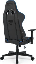 Крісло SENSE7 Spellcaster Чорно-синє: Динамічний дизайн і комфорт - Зображення 4