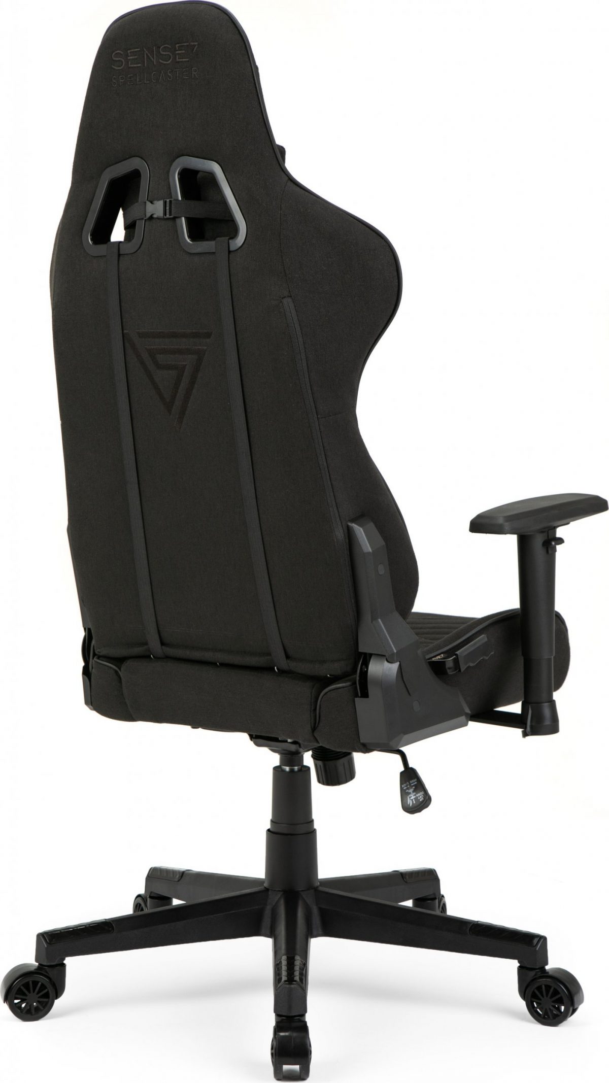 Тканинне крісло SENSE7 Spellcaster чорно-червоне: Комфорт і стиль для геймерів - Зображення 3