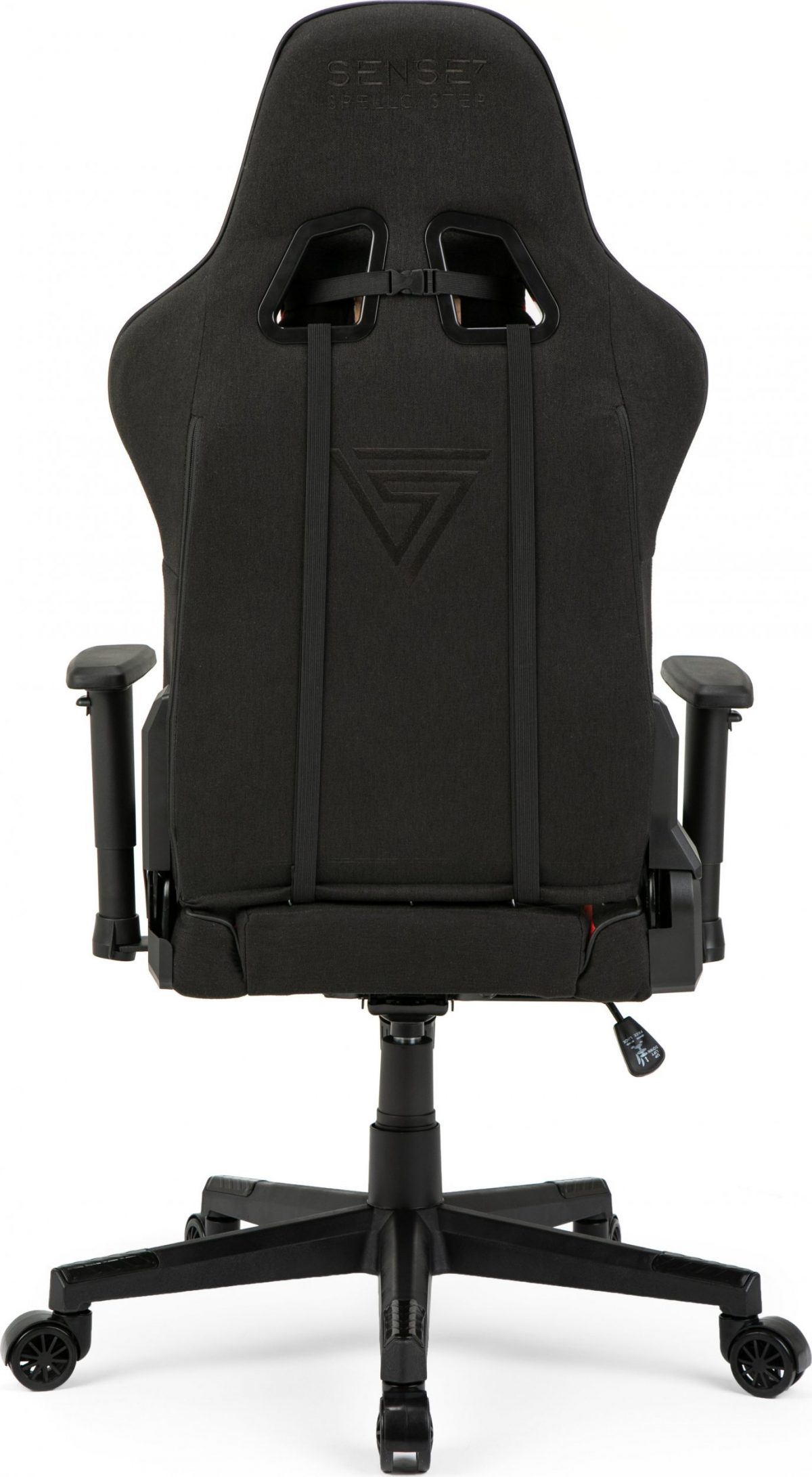 Тканинне крісло SENSE7 Spellcaster чорно-червоне: Комфорт і стиль для геймерів - Зображення 4