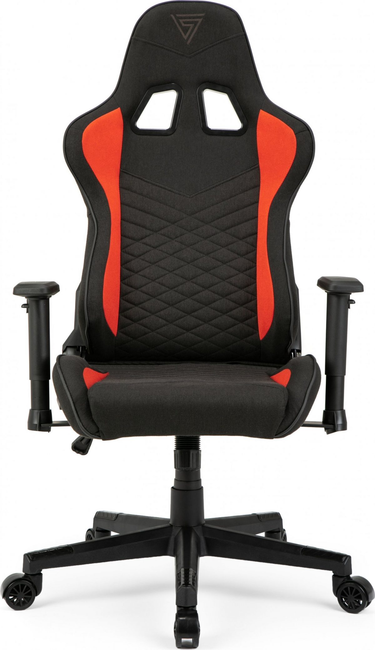 Тканинне крісло SENSE7 Spellcaster чорно-червоне: Комфорт і стиль для геймерів - Зображення 7