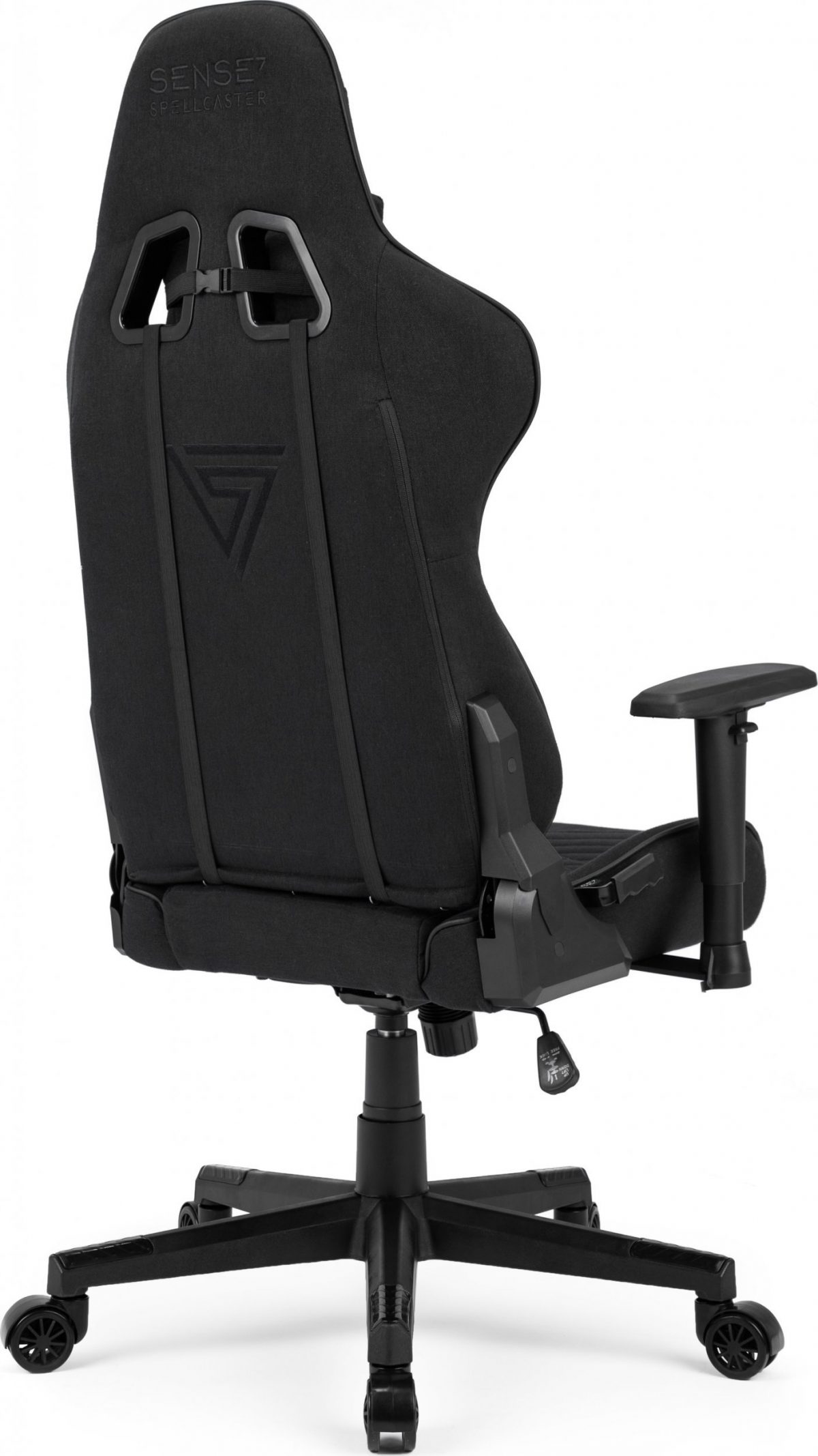 Тканинне крісло SENSE7 Spellcaster чорно-синє - комфорт і стиль для справжніх геймерів - Зображення 3