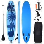 Дошка SUP Costway SP37089-S з веслом 297 см - компактний варіант для активного відпочинку на воді - Зображення 2