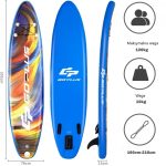 Дошка SUP Costway SP37442-L з веслом 335 см - досконале рішення для активного відпочинку та водних пригод - Зображення 4