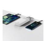 Повербанк Baseus Bipow 20000mAh, 2xUSB, USB-C, 20W Білий - Швидка Зарядка Завжди Поруч - Зображення 7